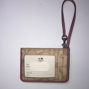Coach Cardholder Wristlet